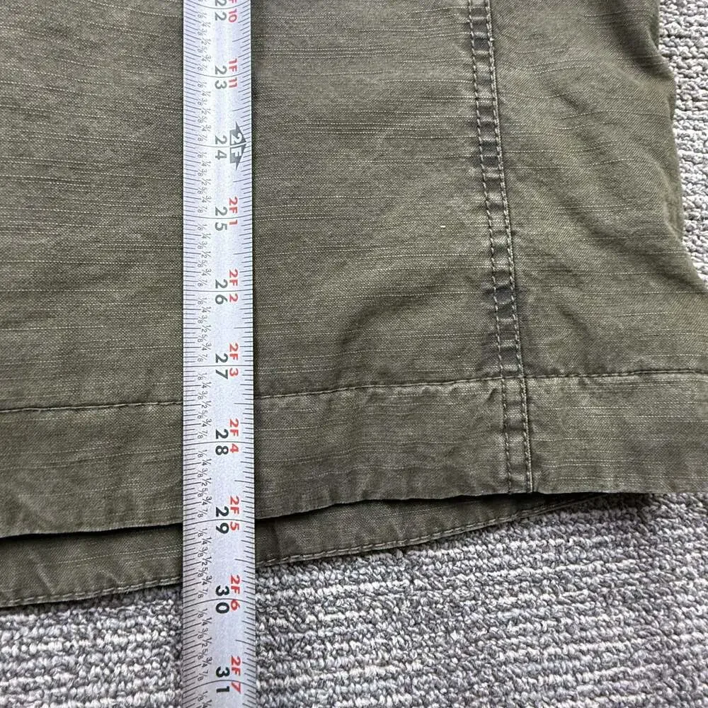 Levi's Men's Olive Green Cotton Canvas Military Field Jacket